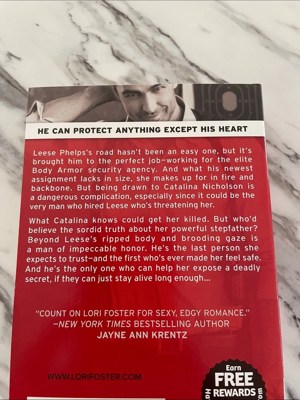 Indigo Lori Foster 'Under Pressure' Paperback - Blue, Red, White, Brown - Picture 2 of 2